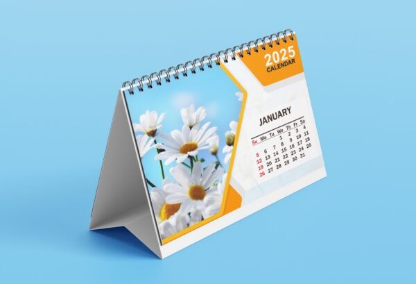 Custom Printed Calendar – Personalized Photo and Logo Calendar for Home, Office, and Corporate Branding