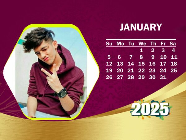 Custom Printed Calendar – Personalized Photo and Logo Calendar for Home, Office, and Corporate Branding