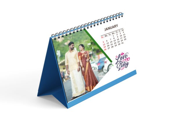 Custom Printed Calendar – Personalized Photo and Logo Calendar for Home, Office, and Corporate Branding