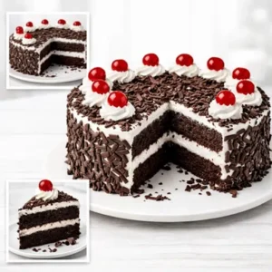 Black forest cream cake with same day delivery in Burdwan