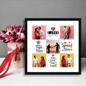 Personalized Photo Collage Frame – Custom Love Photo Frame | Same Day Delivery in Burdwan