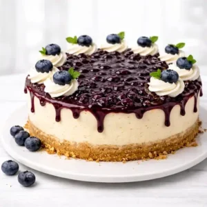 Blueberry heart shape cake with same day delivery in Burdwan