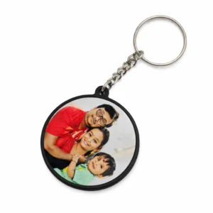 Personalized photo key ring both side print custom keychain in Burdwan