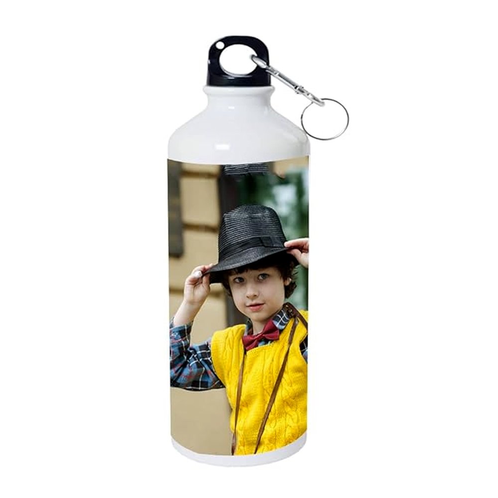 Personalized photo water bottle with custom image and same day delivery in Burdwan