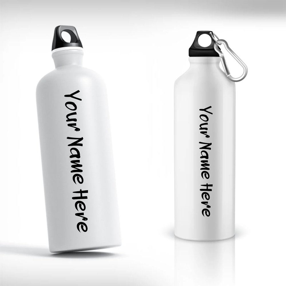 Personalized Quote Water Bottle – “You Make Me Happy” Floral Design | Burdwan - Image 2