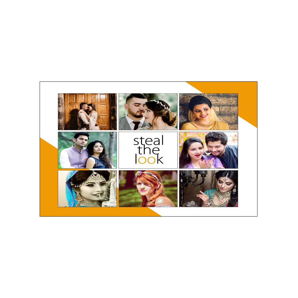 Personalized Photo Collage Frame | Steal The Look Design - Image 2