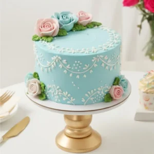 Pastel Floral Designer Cake – Eggless 2 pounds