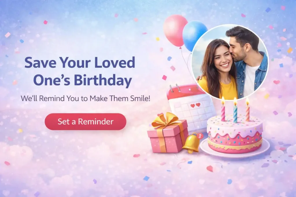 remind form for your loved one birthday