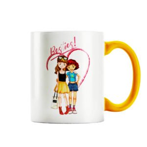 Customized Best Friends Photo Mug | Personalized Friendship Coffee Mug Gift